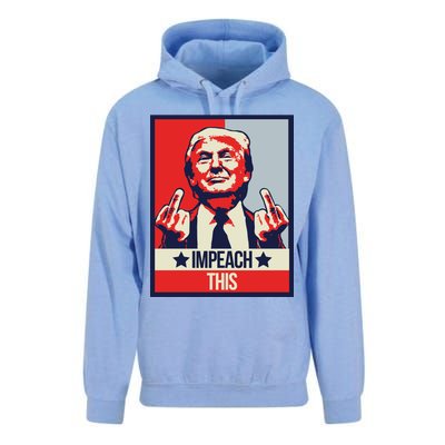 Impeach This Pro Donald Trump Supporter Unisex Surf Hoodie