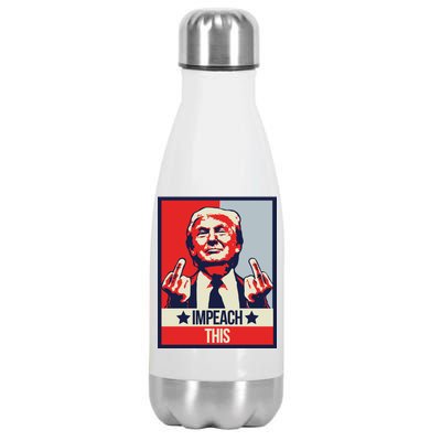 Impeach This Pro Donald Trump Supporter Stainless Steel Insulated Water Bottle