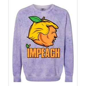 Impeach Trump Anti Trump Impeachment Colorblast Crewneck Sweatshirt