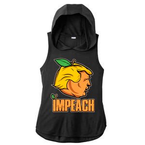 Impeach Trump Anti Trump Impeachment Ladies PosiCharge Tri-Blend Wicking Draft Hoodie Tank