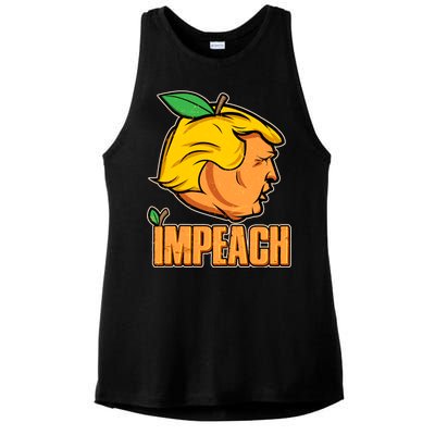 Impeach Trump Anti Trump Impeachment Ladies PosiCharge Tri-Blend Wicking Tank