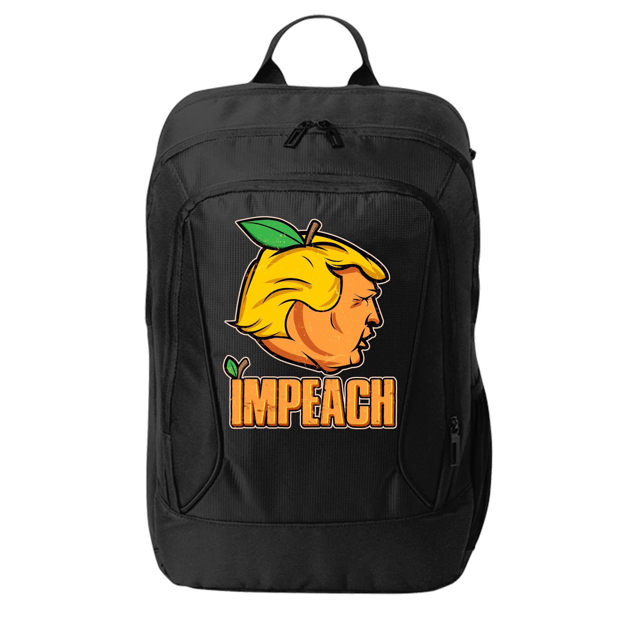 Impeach Trump Anti Trump Impeachment City Backpack