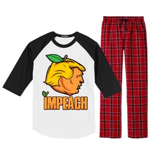 Impeach Trump Anti Trump Impeachment Raglan Sleeve Pajama Set