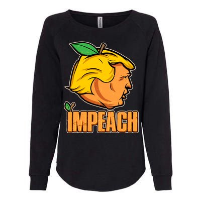 Impeach Trump Anti Trump Impeachment Womens California Wash Sweatshirt