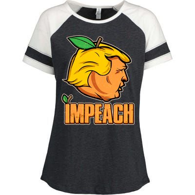 Impeach Trump Anti Trump Impeachment Enza Ladies Jersey Colorblock Tee