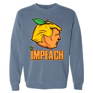 Impeach Trump Anti Trump Impeachment Garment-Dyed Sweatshirt