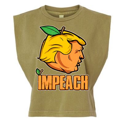 Impeach Trump Anti Trump Impeachment Garment-Dyed Women's Muscle Tee