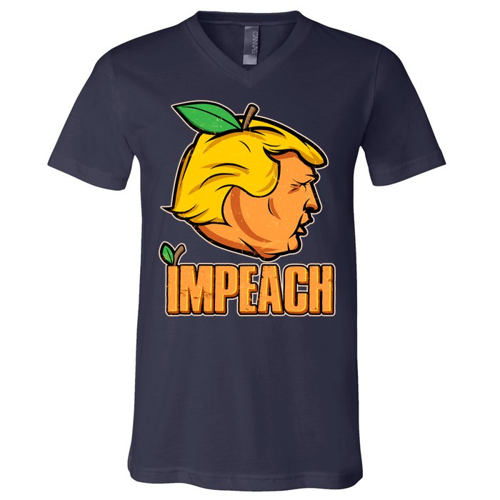 Impeach Trump Anti Trump Impeachment V-Neck T-Shirt