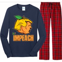 Impeach Trump Anti Trump Impeachment Long Sleeve Pajama Set