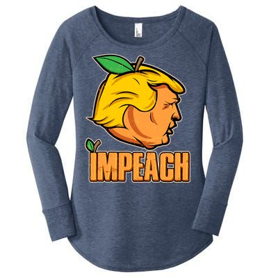 Impeach Trump Anti Trump Impeachment Women's Perfect Tri Tunic Long Sleeve Shirt