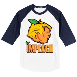 Impeach Trump Anti Trump Impeachment Baseball Sleeve Shirt