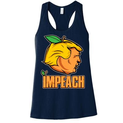 Impeach Trump Anti Trump Impeachment Women's Racerback Tank