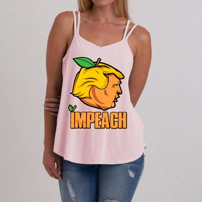 Impeach Trump Anti Trump Impeachment Women's Strappy Tank