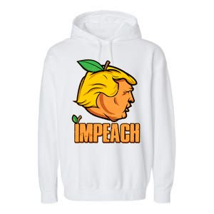 Impeach Trump Anti Trump Impeachment Garment-Dyed Fleece Hoodie