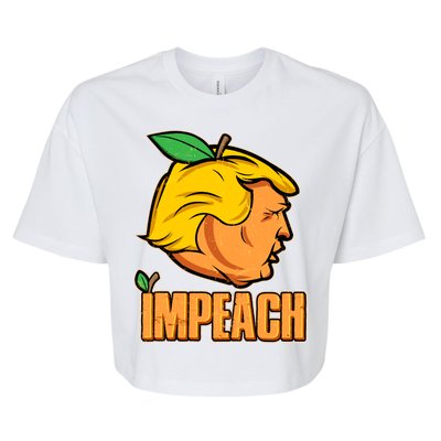 Impeach Trump Anti Trump Impeachment Bella+Canvas Jersey Crop Tee