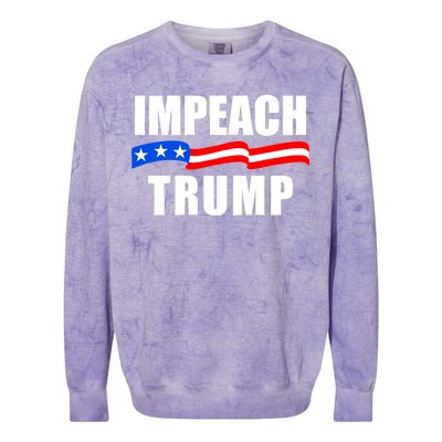 Impeach Trump Resist Anti Trump Colorblast Crewneck Sweatshirt