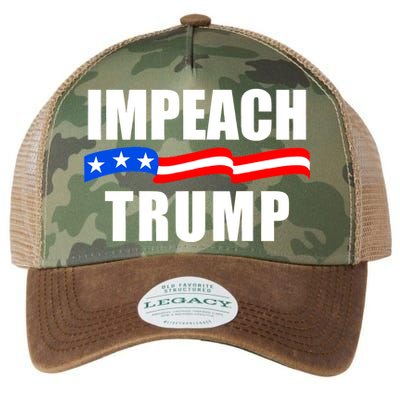 Impeach Trump Resist Anti Trump Legacy Tie Dye Trucker Hat