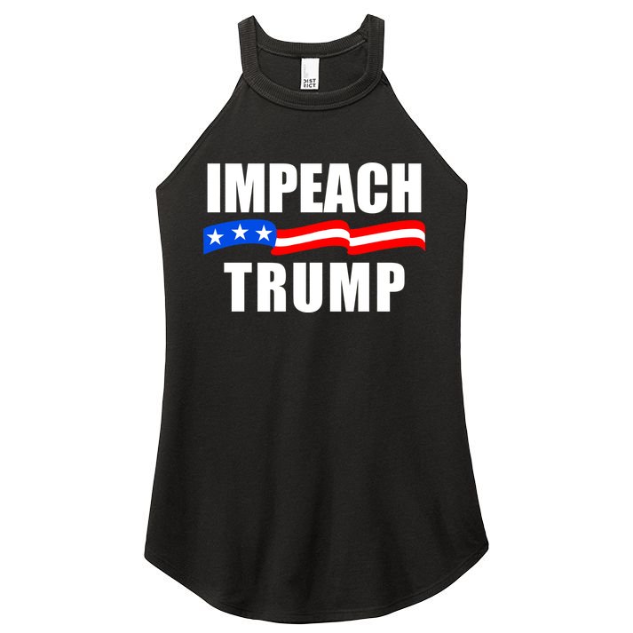 Impeach Trump Resist Anti Trump Women's Perfect Tri Rocker Tank