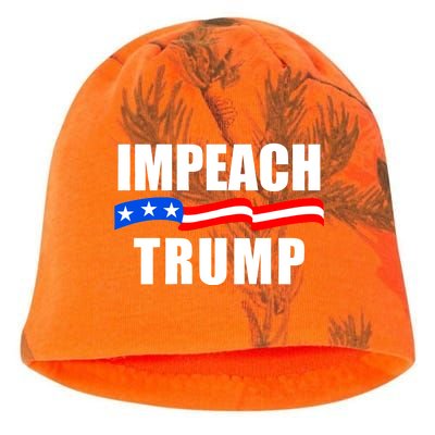 Impeach Trump Resist Anti Trump Kati - Camo Knit Beanie