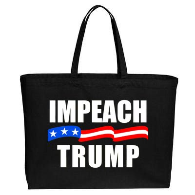 Impeach Trump Resist Anti Trump Cotton Canvas Jumbo Tote