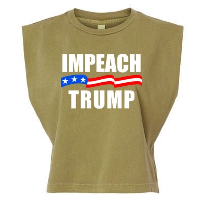 Impeach Trump Resist Anti Trump Garment-Dyed Women's Muscle Tee