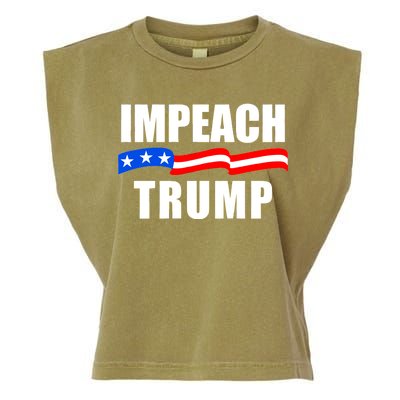 Impeach Trump Resist Anti Trump Garment-Dyed Women's Muscle Tee