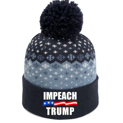 Impeach Trump Resist Anti Trump The Baniff Cuffed Pom Beanie