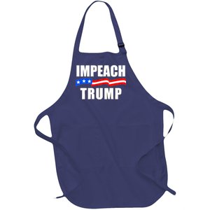 Impeach Trump Resist Anti Trump Full-Length Apron With Pockets