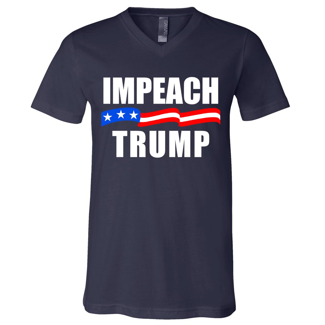 Impeach Trump Resist Anti Trump V-Neck T-Shirt