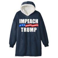 Impeach Trump Resist Anti Trump Hooded Wearable Blanket