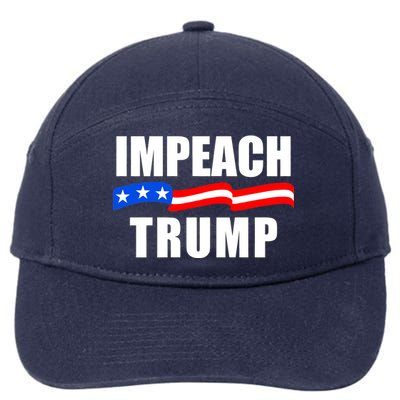 Impeach Trump Resist Anti Trump 7-Panel Snapback Hat