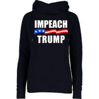 Impeach Trump Resist Anti Trump Womens Funnel Neck Pullover Hood