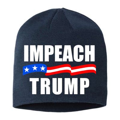 Impeach Trump Resist Anti Trump Sustainable Beanie