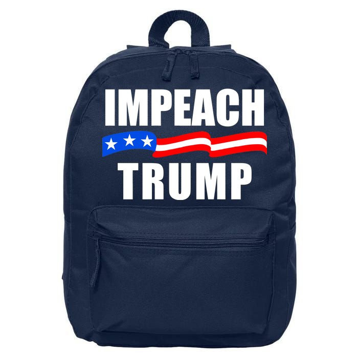 Impeach Trump Resist Anti Trump 16 in Basic Backpack