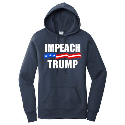 Impeach Trump Resist Anti Trump Women's Pullover Hoodie