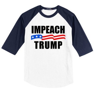 Impeach Trump Resist Anti Trump Baseball Sleeve Shirt