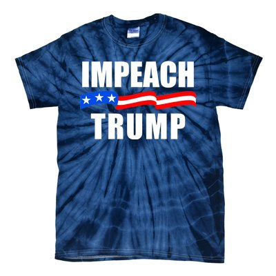 Impeach Trump Resist Anti Trump Tie-Dye T-Shirt