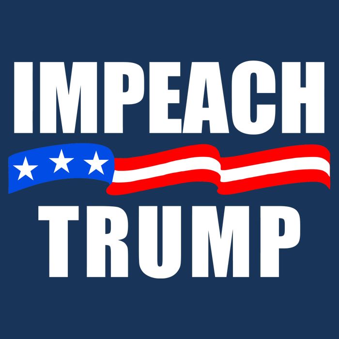 Impeach Trump Resist Anti Trump Tie-Dye T-Shirt