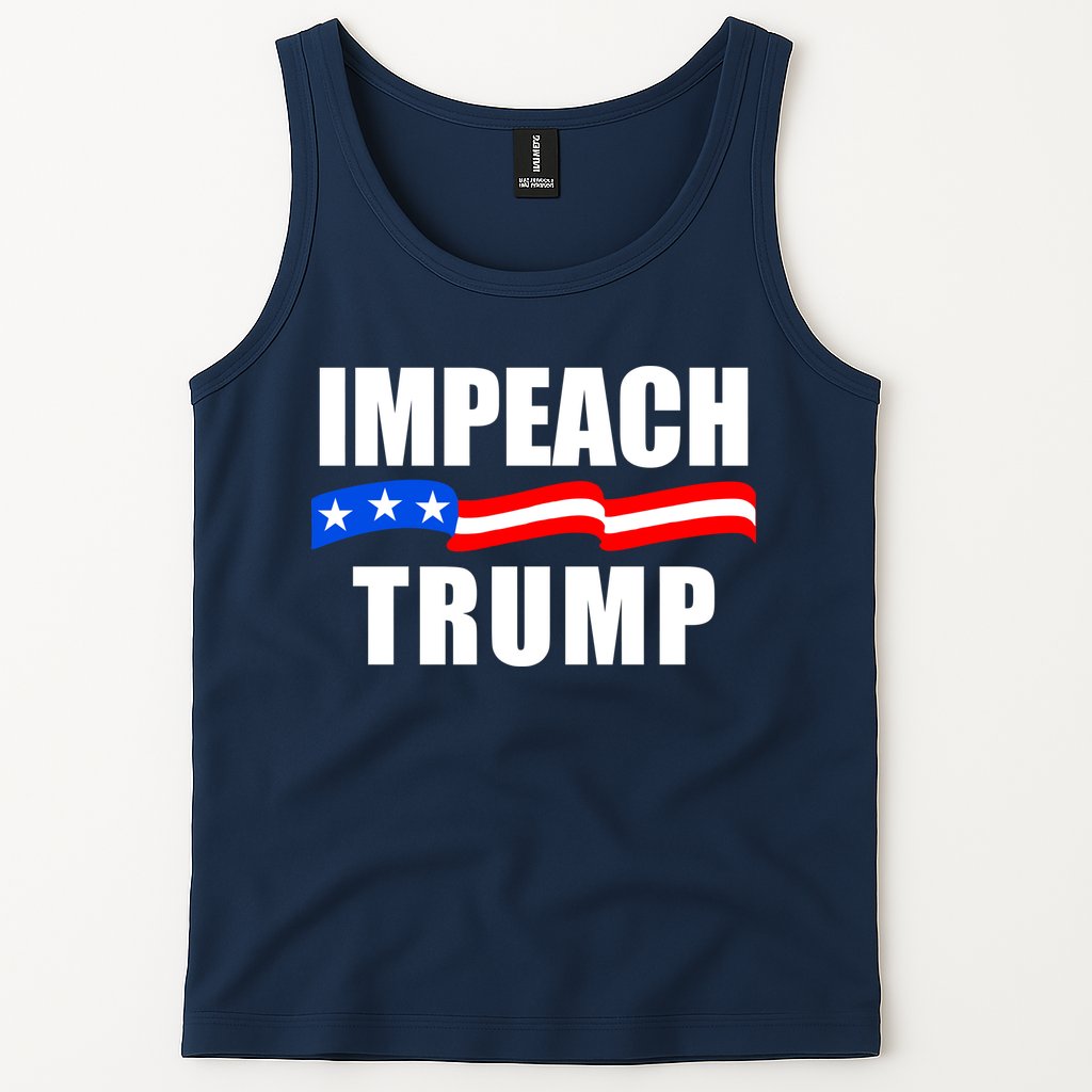 Impeach Trump Resist Anti Trump Tank Top