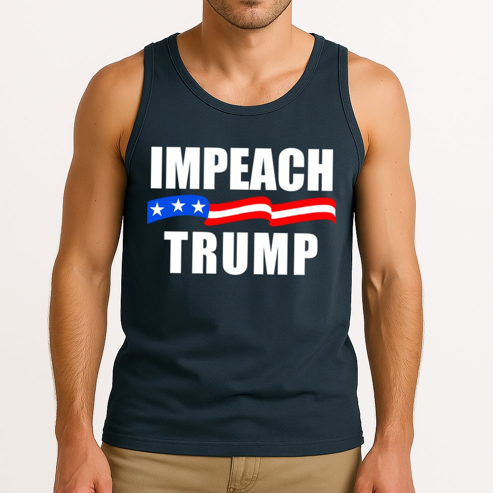 Impeach Trump Resist Anti Trump Tank Top