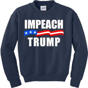 Impeach Trump Resist Anti Trump Kids Sweatshirt