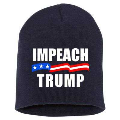 Impeach Trump Resist Anti Trump Short Acrylic Beanie