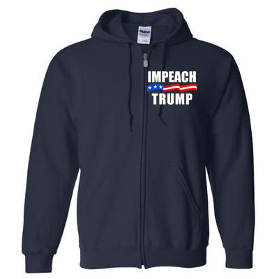 Impeach Trump Resist Anti Trump Full Zip Hoodie