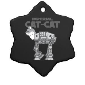 Imperial Cat Ceramic Star Ornament