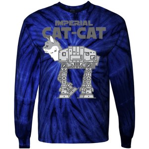 Imperial Cat Tie-Dye Long Sleeve Shirt