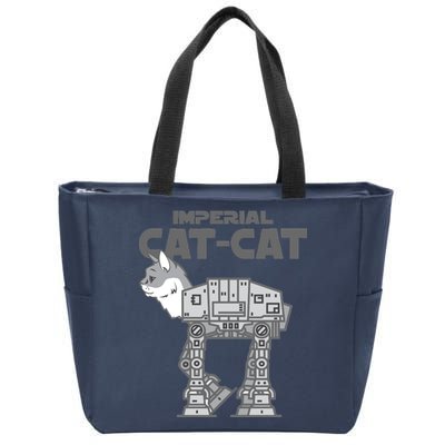 Imperial Cat Zip Tote Bag