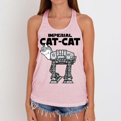 Imperial Cat Women's Knotted Racerback Tank