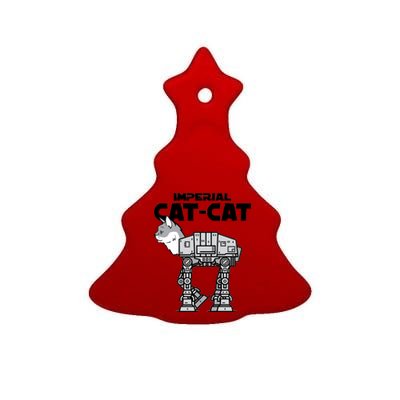 Imperial Cat Ceramic Tree Ornament