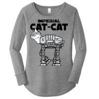 Imperial Cat Women's Perfect Tri Tunic Long Sleeve Shirt