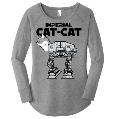 Imperial Cat Women's Perfect Tri Tunic Long Sleeve Shirt